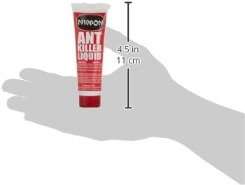 Nippon Ant Killer Liquid Insect Control, Suitable For Use Indoors And Outdoors, Kills Ants & Their Entire Colony, Usable With Bait Station Or Standalone - 25G