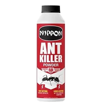Nippon Ant Killer Powder 300g with thank you sticker - Ant & Nest Killer For Indoor & Outdoor Use - Insect Control For Crawling Insect & Wasps