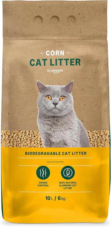 Clumping Corn Cat Litter, Unscented, 10 L (Pack of 1) (Previously a Lifelong brand, same product)