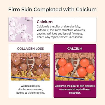 Dr.Melaxin Cemenrete Calcium Multi Balm Stick – Under Eye & Face Wrinkle Care, Firming & Hydrating Balm with Collagen, Smooth Makeup Prep & Instant Glow – Korean Skincare (9g)